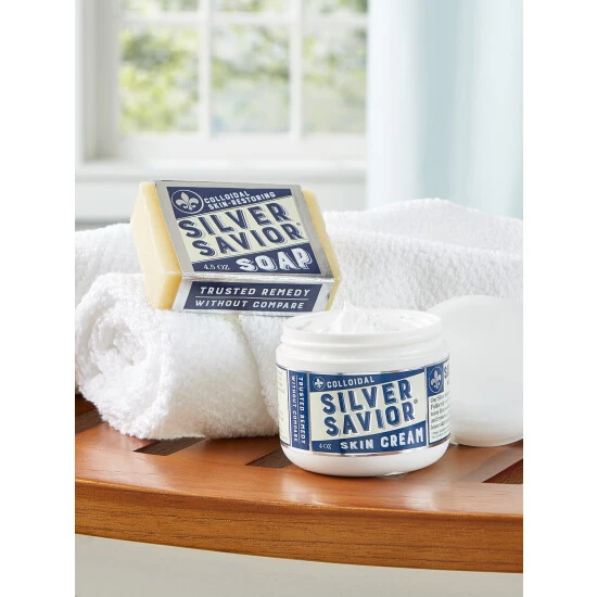 Discount π Silver Savior Colloidal Silver Skin Face And Body Cream β - Image 2