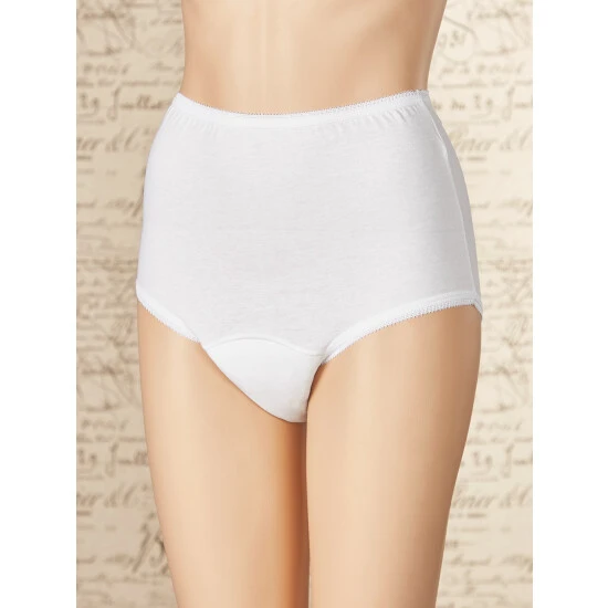 Cheapest 🔔 Vermont Country Store Women's Absorbent Protective Underwear White ⭐ - Image 3