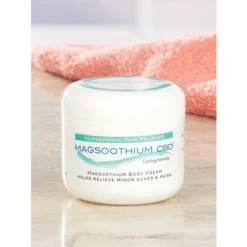 Outlet 🔥 Magsoothium CBD/Hemp Magnesium And Arnica Cooling Skin Cream 👏