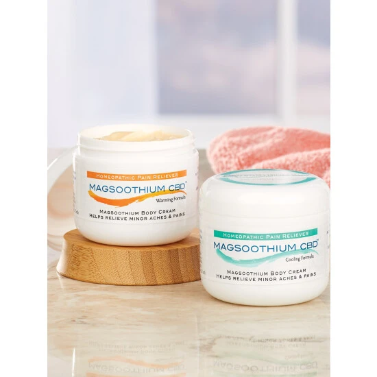 Brand new 𧨠Magsoothium CBD Magnesium And Arnica Warming Skin Cream β - Image 3