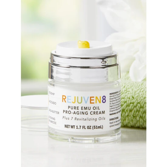 Coupon π₯° Rejuven8 Pure Emu Oil Pro-Aging Face Cream π